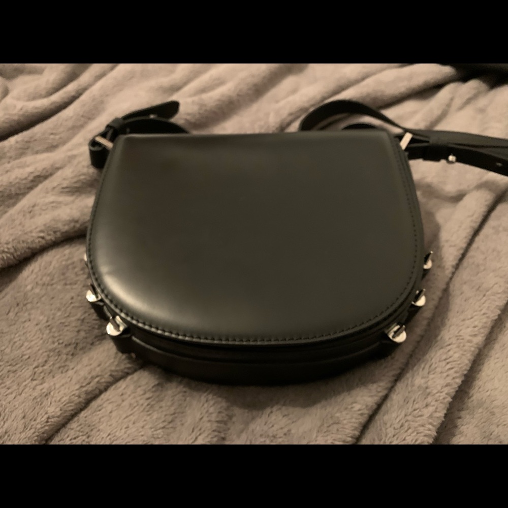 MACKAGE MINDI half moon crossbody